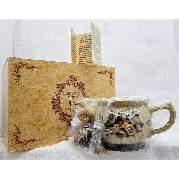 Boyds Yesterdays' Child Whitney Wilson Tea Candlelight 27950 1997 NIB - Picture 1 of 8